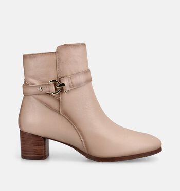 Pikolinos Enkellaarsjes Beige/Cognac