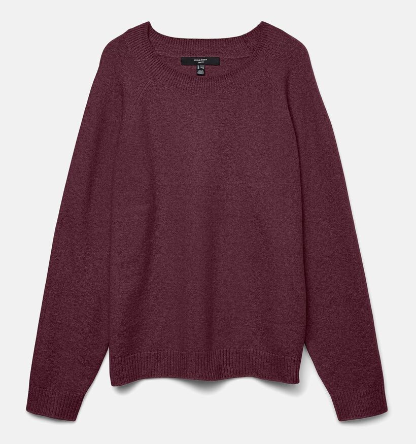 Vero Moda Curve Doffy Bordeaux Trui voor dames (362595)