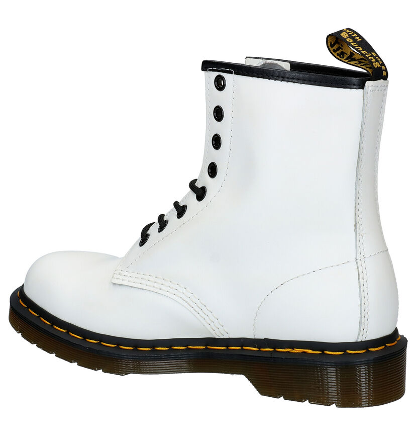 Dr. Martens 1460 Witte Boots voor dames (334973) - geschikt voor steunzolen