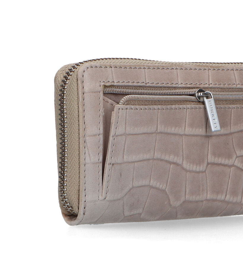 Burkely Casual Cayla Zwarte Ritsportemonnee voor dames (321655)