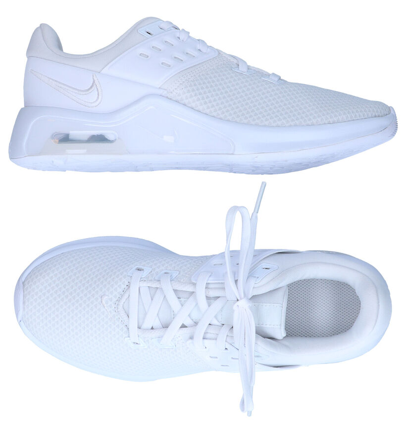 Nike Air Max Bella Witte Sneakers in stof (290970)