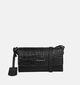 Burkely Colbie Zwarte Croco Handtas voor dames (362989)