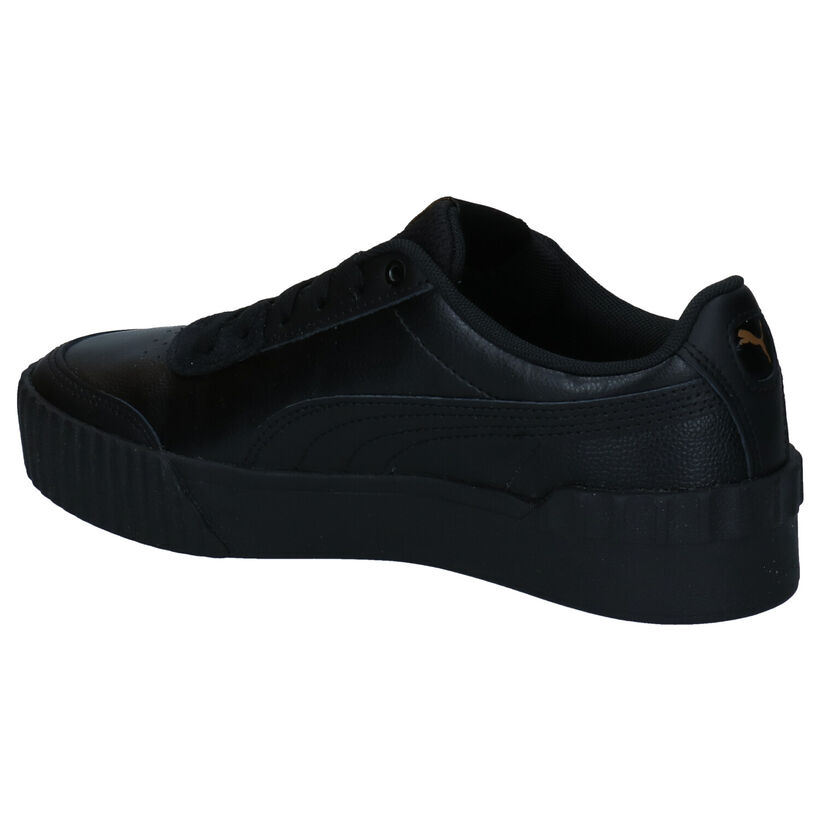 Puma Carina Baskets en Noir en cuir (276778)