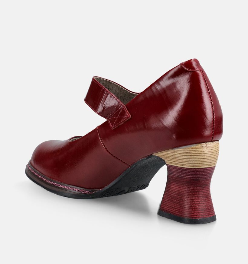 Laura Vita Elea 01 Escarpins en Bordeaux pour femmes (381099)