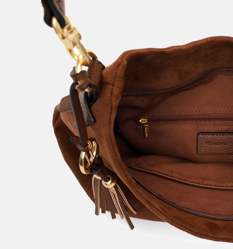 Tamaris Mareike Cognac Schoudertas voor dames (378716)