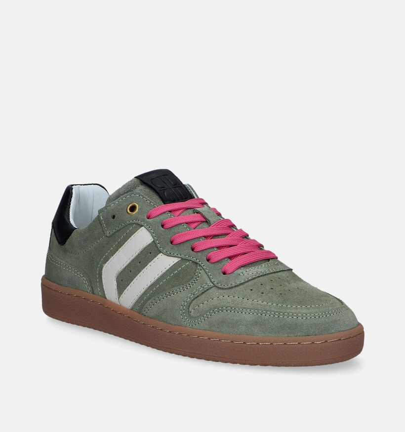 Laurent David Kaki Sneakers voor dames (349397) - geschikt voor steunzolen