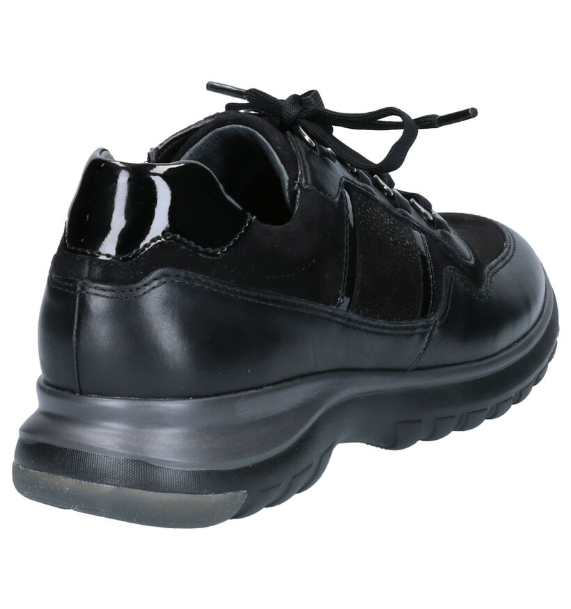 Gabor OptiFit Chaussures à lacets en Noir en cuir (260088)