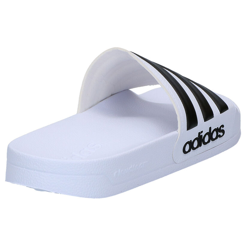 adidas Adilette Witte Badslippers in kunststof (290835)