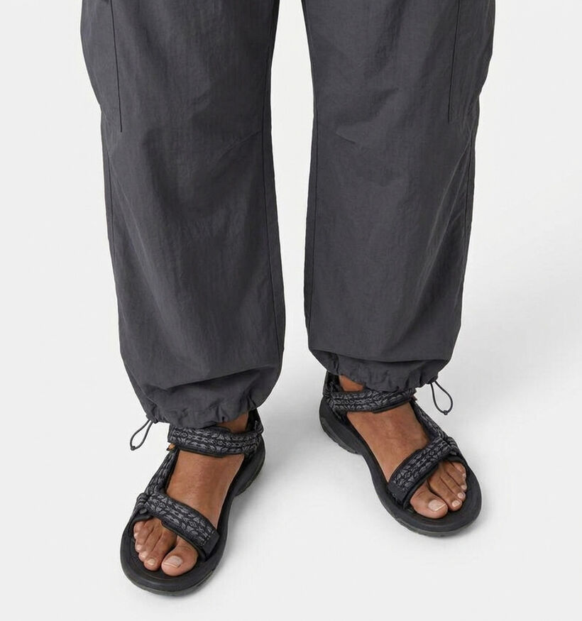 Teva Terra Fi Lite Sandales de marche en Noir pour hommes (370676)