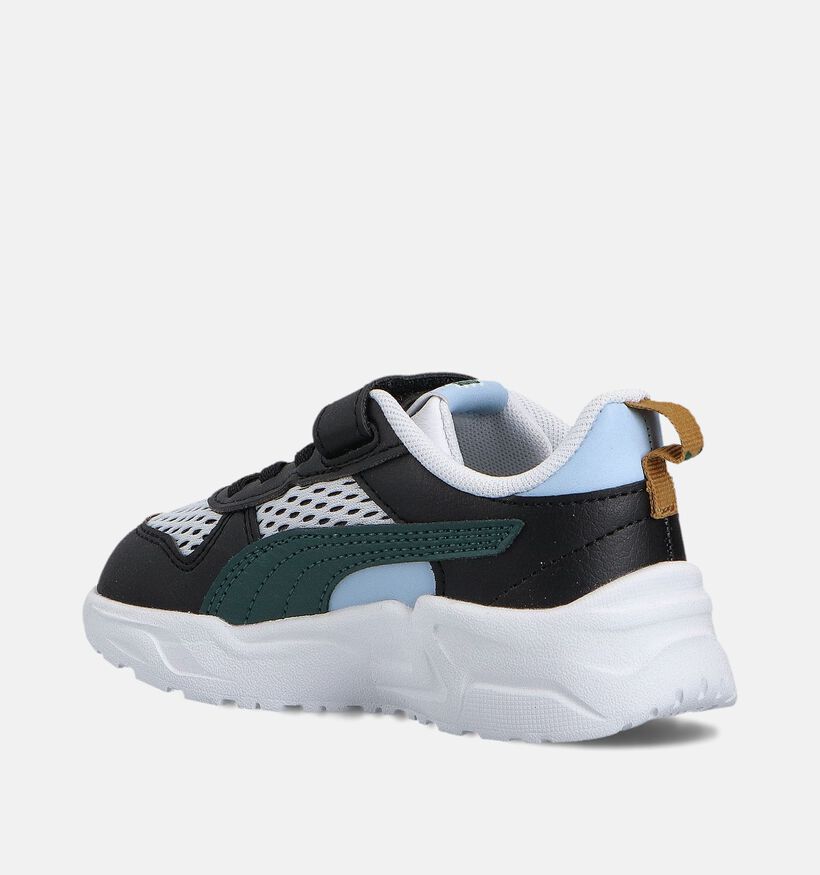Puma Trinity LT Run Fun Zwarte Sneakers voor meisjes, jongens (359192) - geschikt voor steunzolen