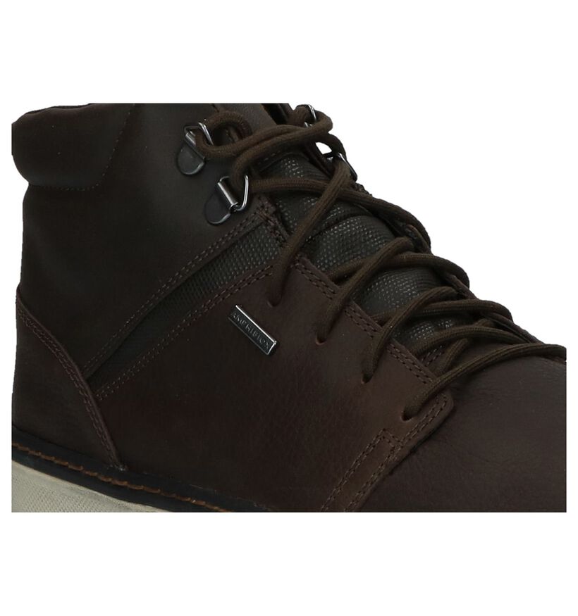 Geox Bottines en Marron en cuir (264023)