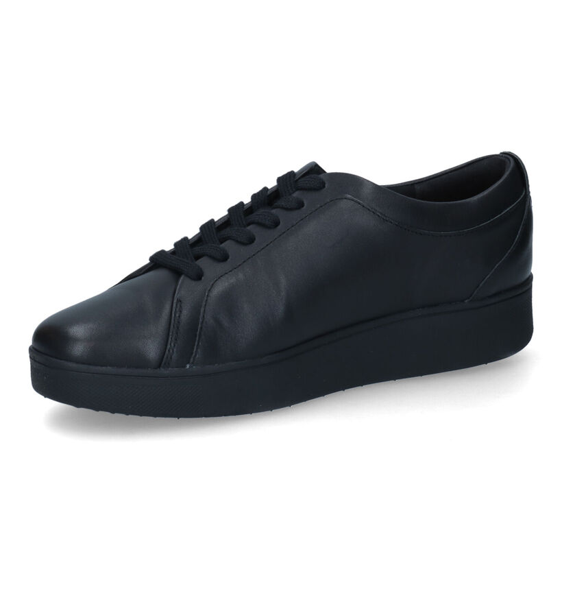 FitFlop Rally Zwarte Sneakers voor dames (329065) - geschikt voor steunzolen