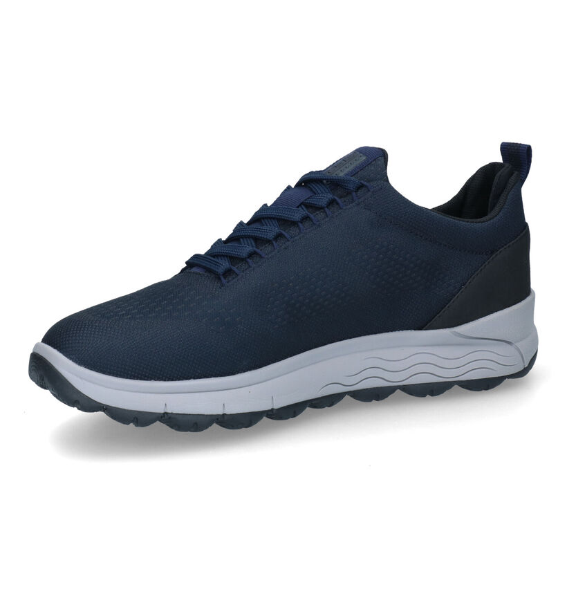 Geox Spherica Baskets en Bleu en textile (315776)