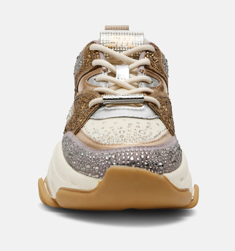 Steve Madden Privy Taupe Sneakers voor dames (347693) - geschikt voor steunzolen