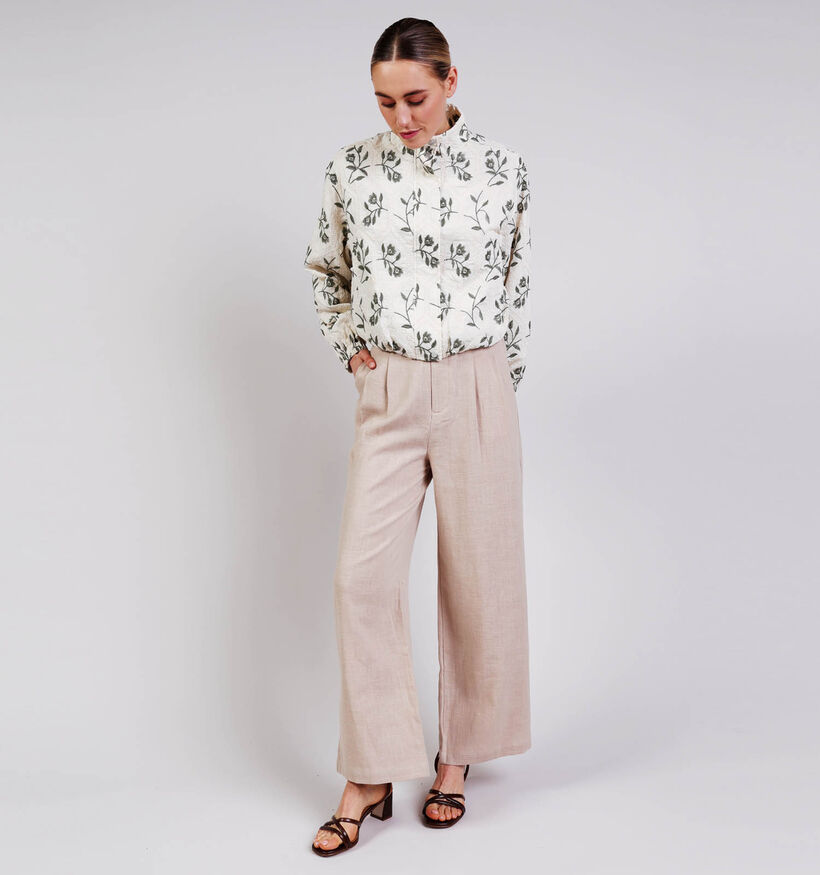 The Korner Beige Geklede Broek voor dames (372460)
