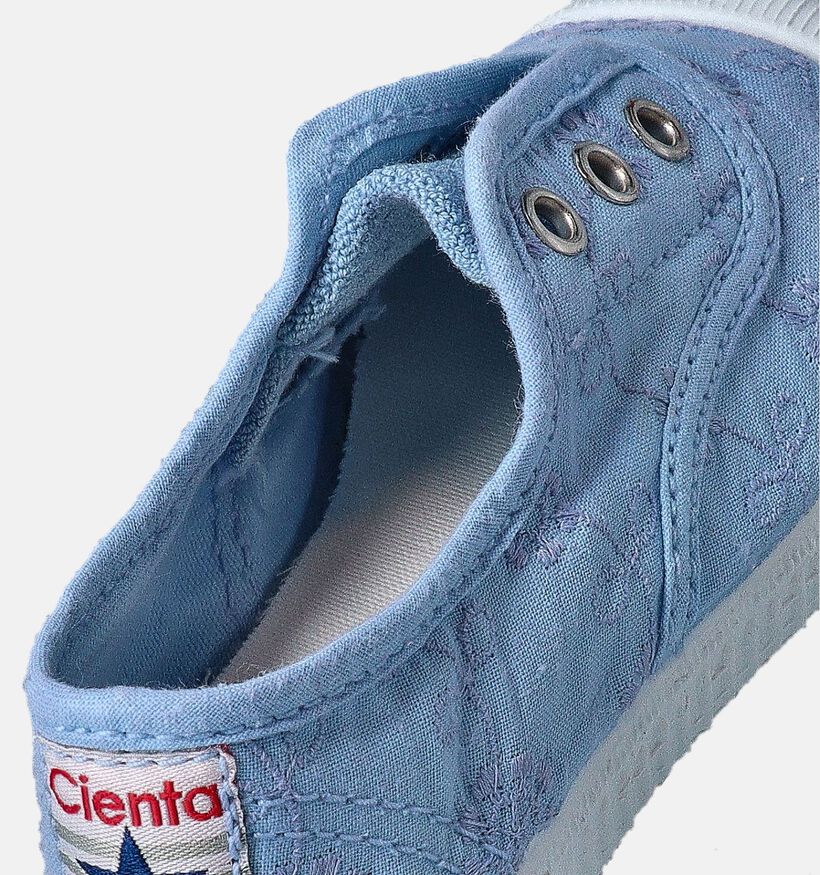 Cienta Blauwe Slip-ons voor meisjes (355429) - geschikt voor steunzolen