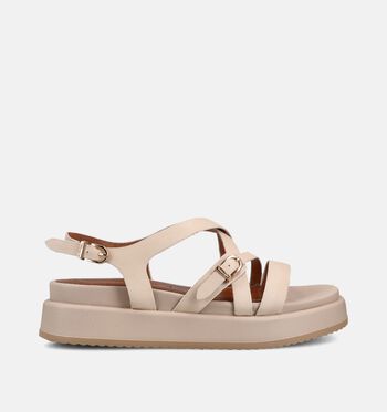 Tamaris Sandales Noir/Beige/Cognac