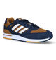 adidas Run 80'S Baskets en Bleu pour hommes (326298) - pour semelles orthopédiques