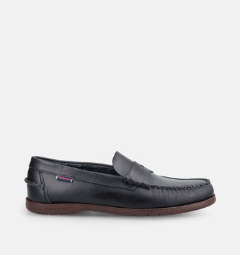 Sebago Docksides Low Chaussures plates Marron/Bleu