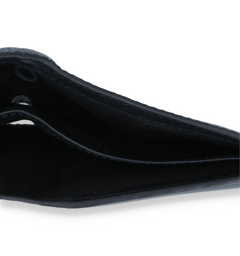 Tommy Hilfiger Corporate Portefeuille en Noir en cuir (327729)