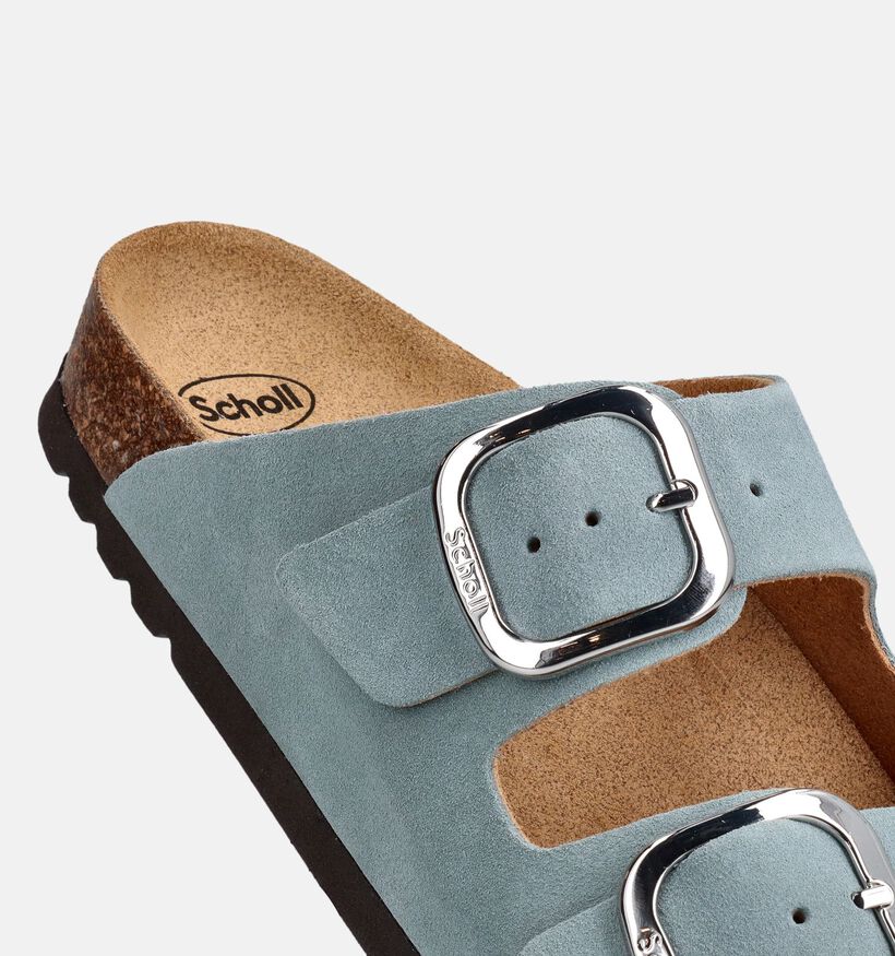 Scholl Noelle Blauwe Slippers voor dames (369873)