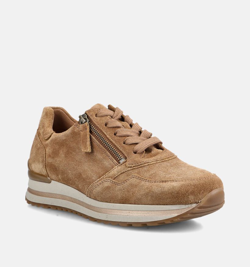 Gabor Baskets casual en Marron pour femmes (377118) - pour semelles orthop&eacute;diques