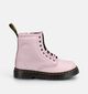 Dr. Martens 1460 Lichtroze Boots met Veter en Rits voor meisjes (376001)