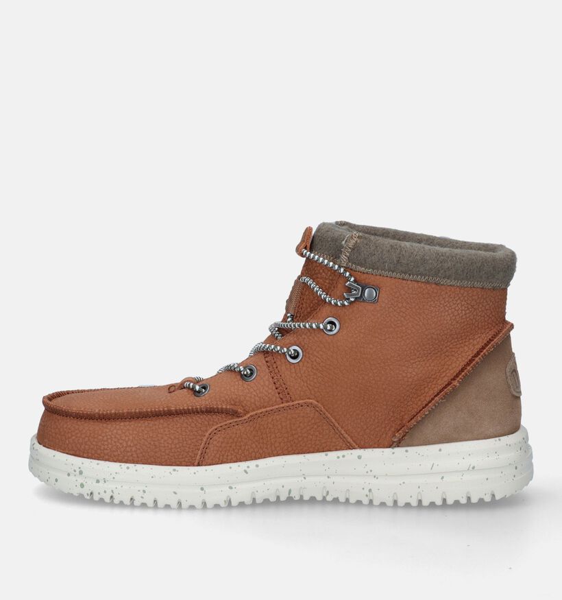 HEYDUDE Bradlet Bruine Boots voor heren (330192) - geschikt voor steunzolen