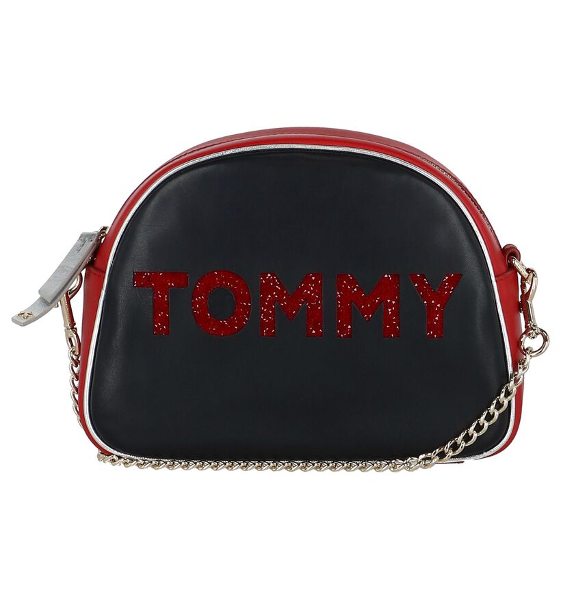 Donkerblauwe/Rode Crossbody Tas Tommy Hilfiger in kunstleer (236872)