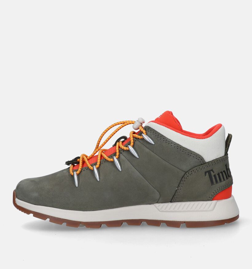 Timberland Sprint Tracker Kaki Bottines voor jongens (329101) - geschikt voor steunzolen