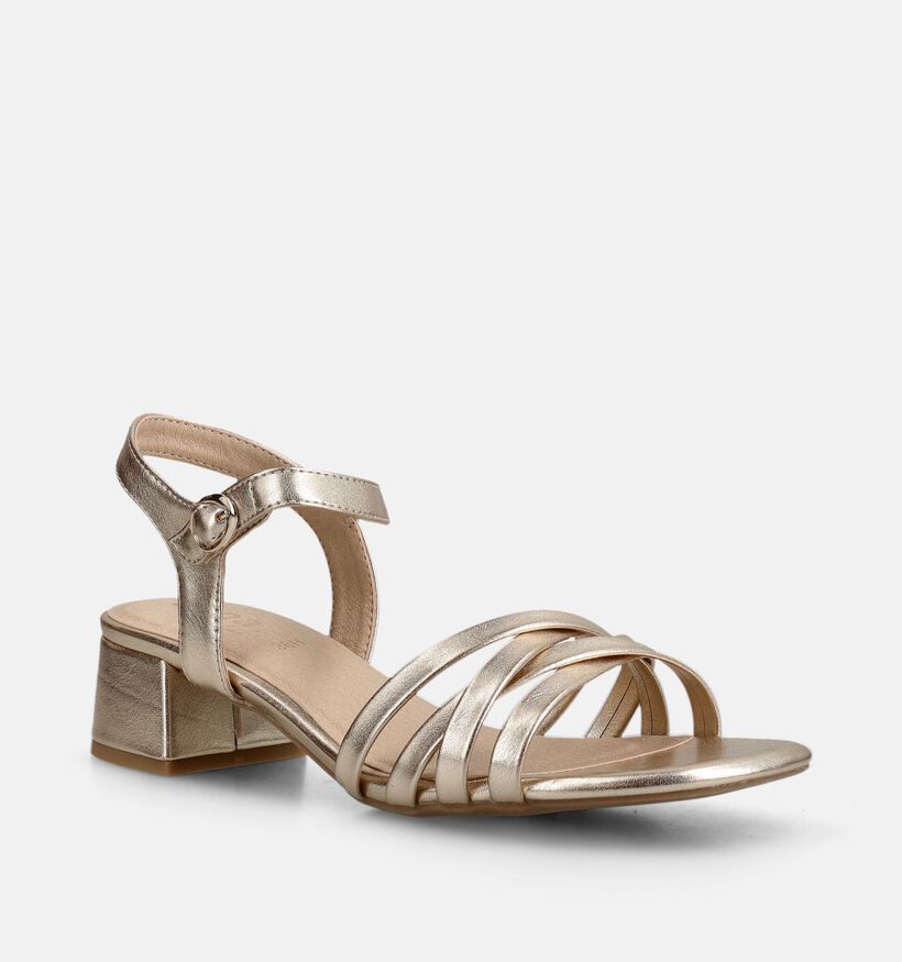 Jana Sandales &agrave; talons en Or pour femmes (371798)