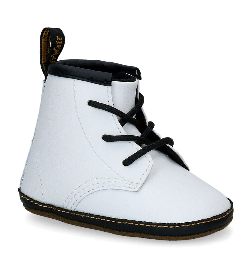 Dr. Martens 1460 Chaussures bébé en Noir en cuir (294416)