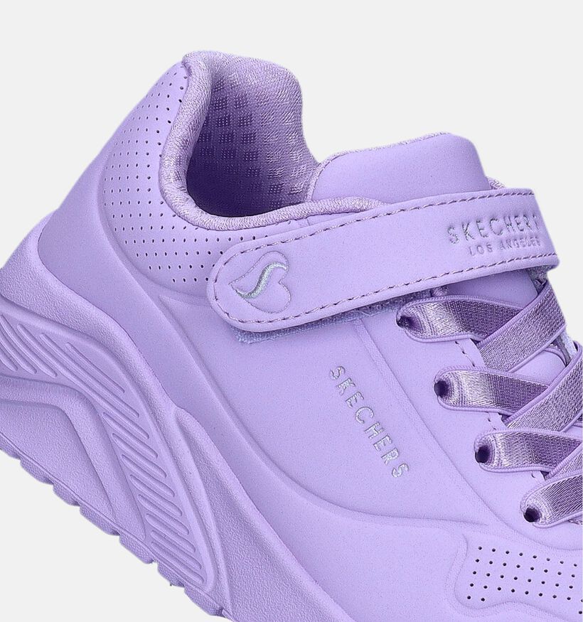 Skechers Uno Lite Baskets en Lilas pour filles (345260)