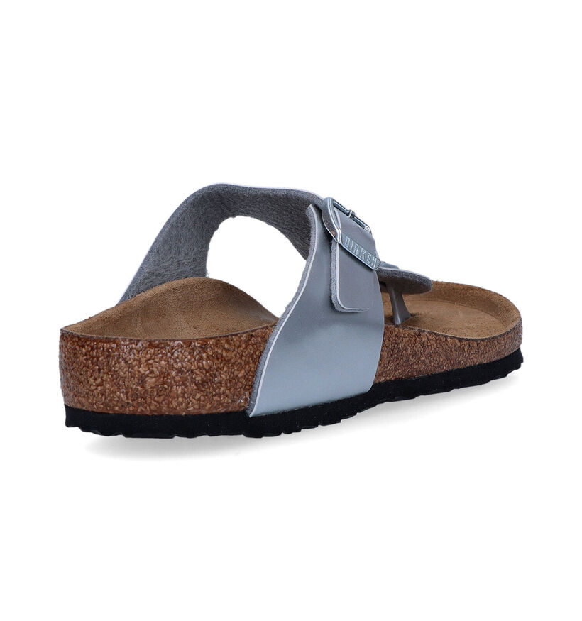 Birkenstock Gizeh BS Witte Teenslippers voor meisjes (338081)