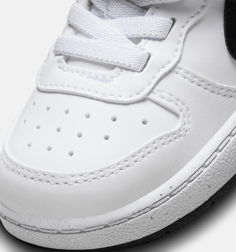 Nike Court Borough LOW 2 TD Witte Sneakers voor jongens, meisjes (347946)