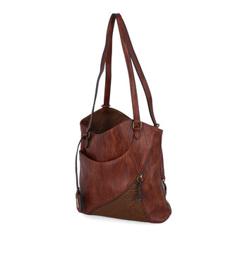 Schoudertas cognac