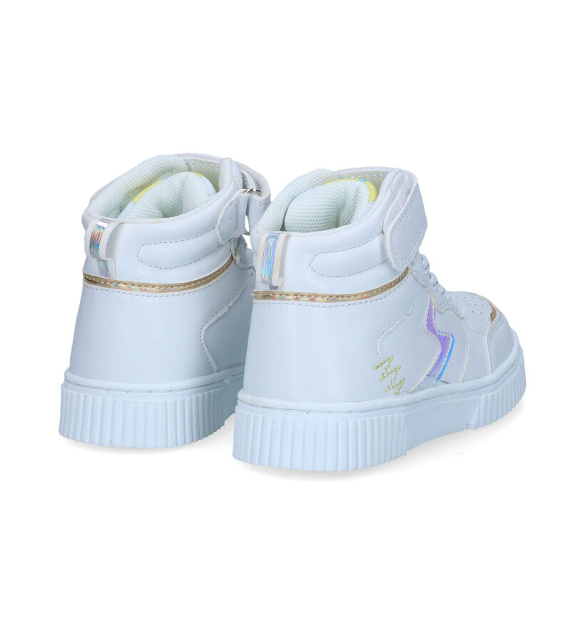 Milo & Mila Baskets montantes en Blanc pour filles (308578)