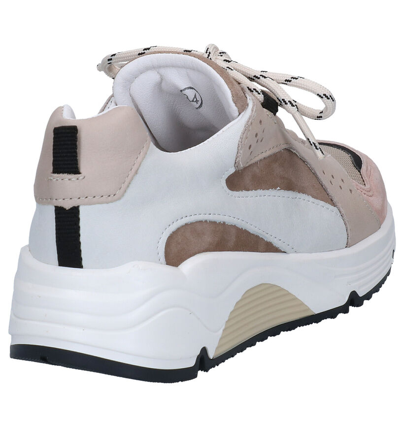 CKS Chiroc Beige Sneakers in leer (298548)