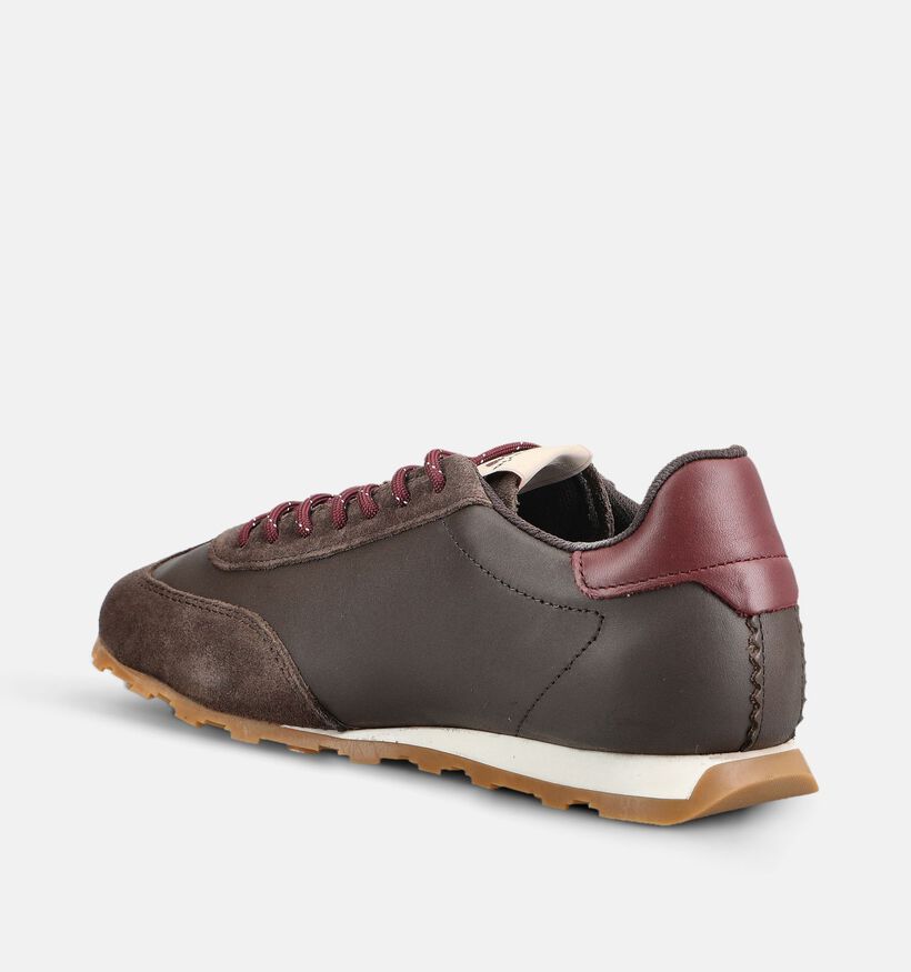 Tamaris Donkerbruine Sneakers voor dames (376660) - geschikt voor steunzolen
