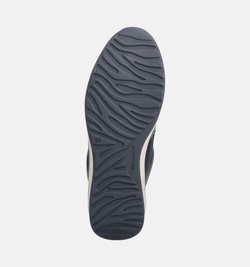 Tamaris Baskets en Bleu fonc&eacute; pour femmes (376744) - pour semelles orthop&eacute;diques