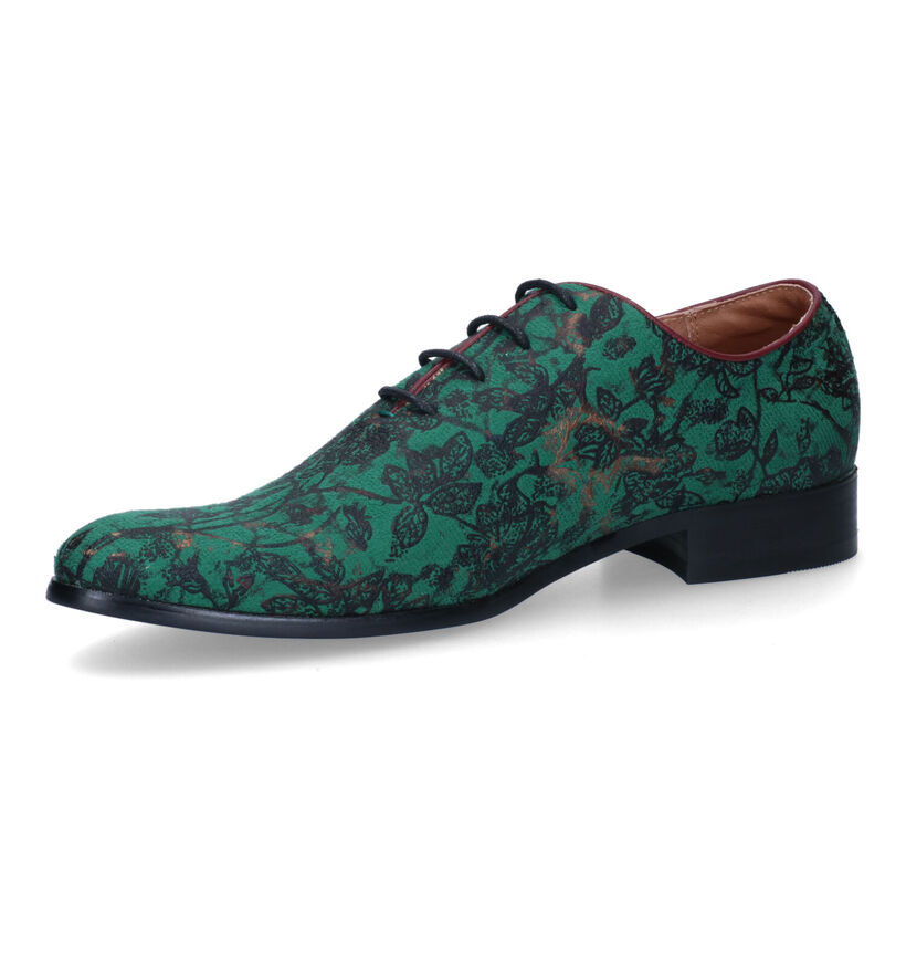 Lureaux Flairy Groene Geklede Schoenen in kunststof (312585)