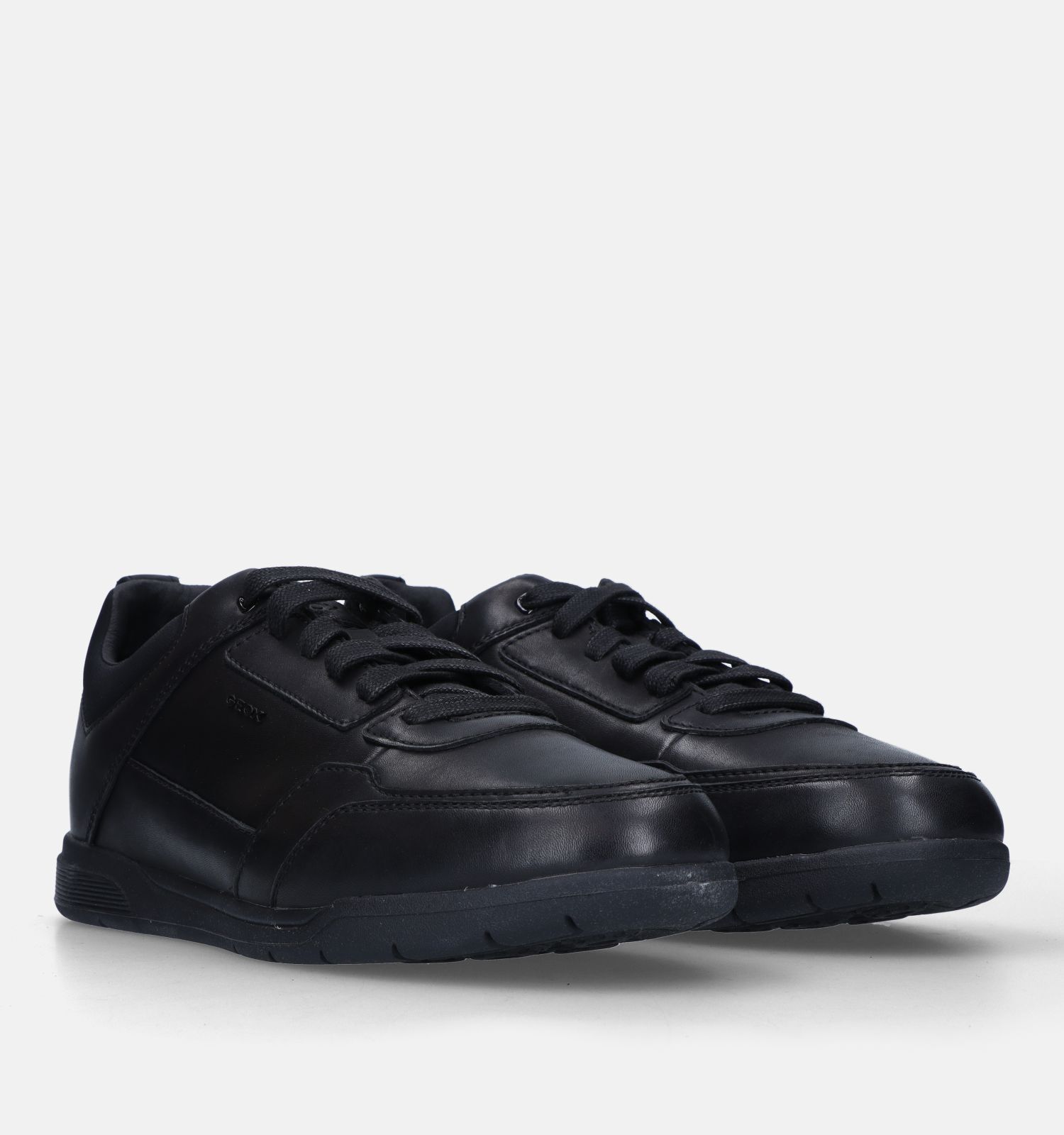 Geox Spherica Zwarte Veterschoenen Heren Lage schoenen Online op TORFS .BE