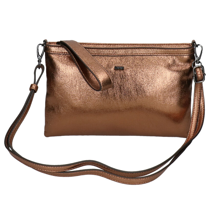 BOO! Brazzle Zilveren Crossbody Tas in kunstleer (300698)