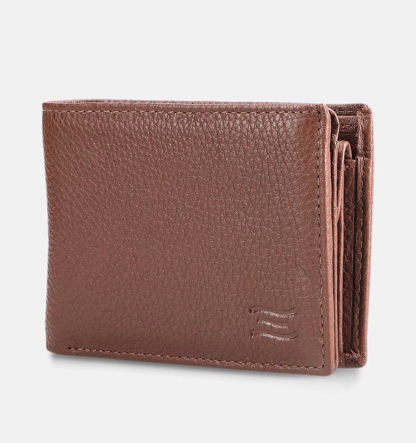 Crinkles Cognac Portefeuille voor heren (373872)