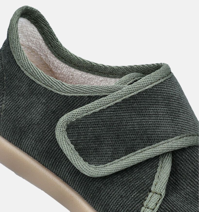 Bellamy Pavel Pantoufles en Vert kaki pour filles, garçons (348667)