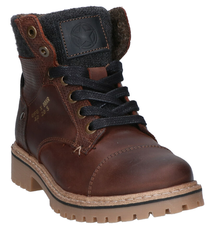 Bullboxer Bruine Boots in nubuck (259668)