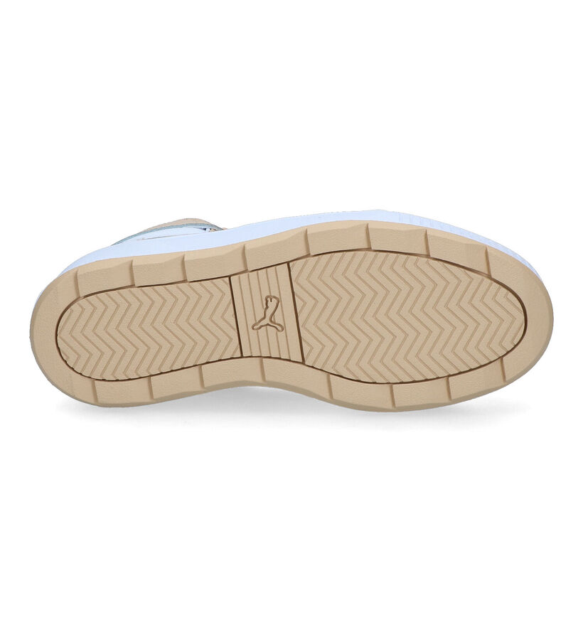 Puma Karmen Rebelle Mid Witte Hoge Sneakers voor dames (318649)