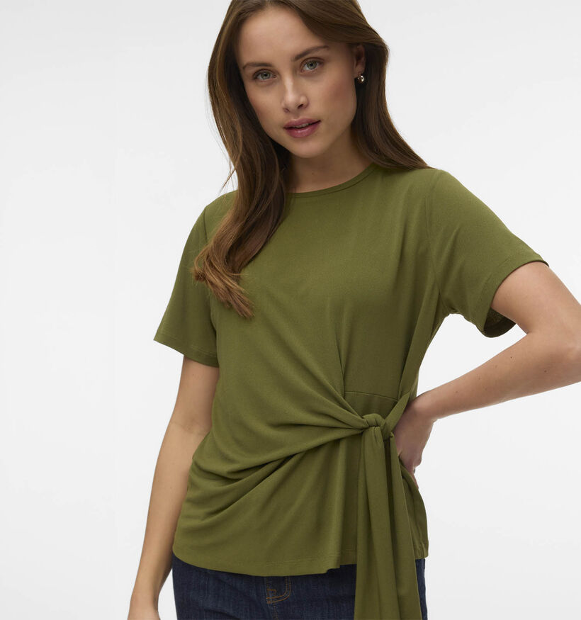 Vero Moda Jill T-shirt en Vert pour femmes (379708)