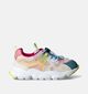Naturino x Flower Mountain Yamano 3 Roze Sneakers voor meisjes (357544) - geschikt voor steunzolen
