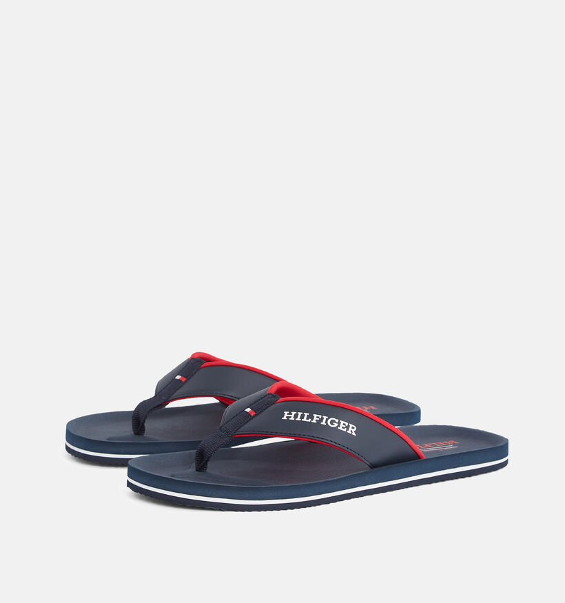 Tommy Hilfiger Tongs en Bleu pour hommes (352811)